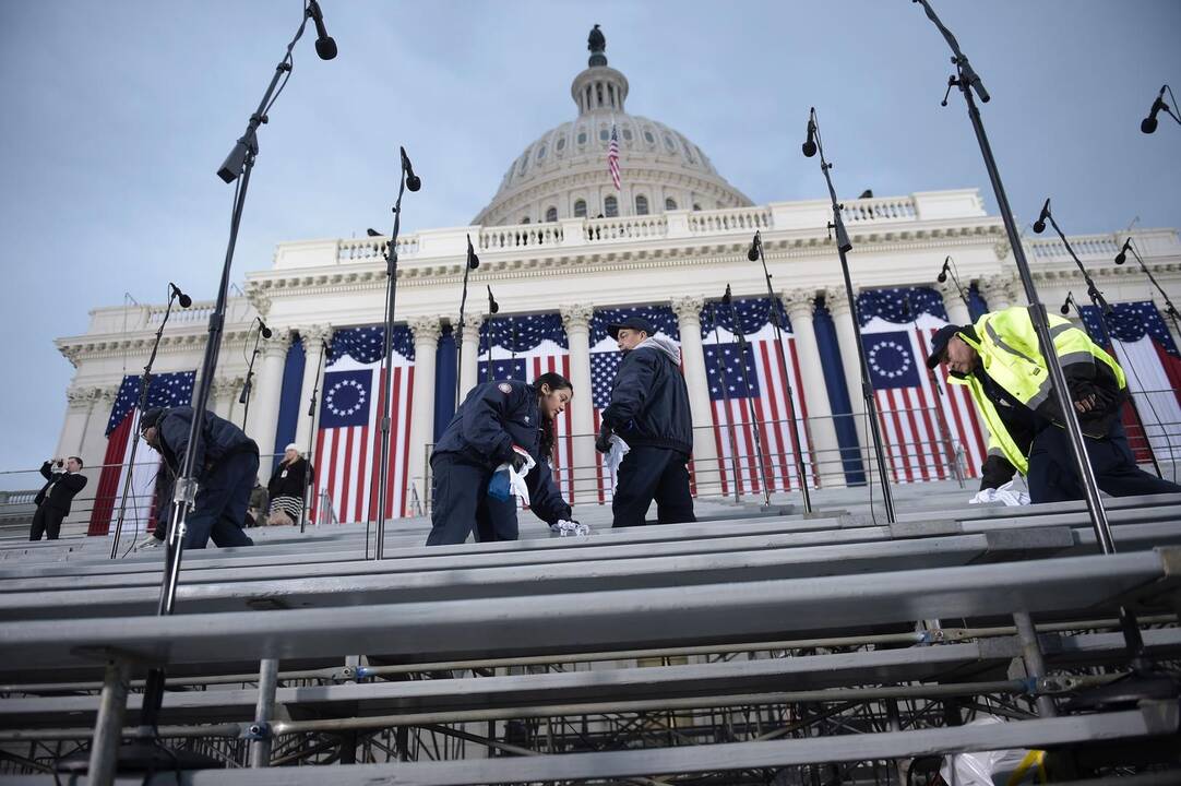 D. Trumpo inauguracija