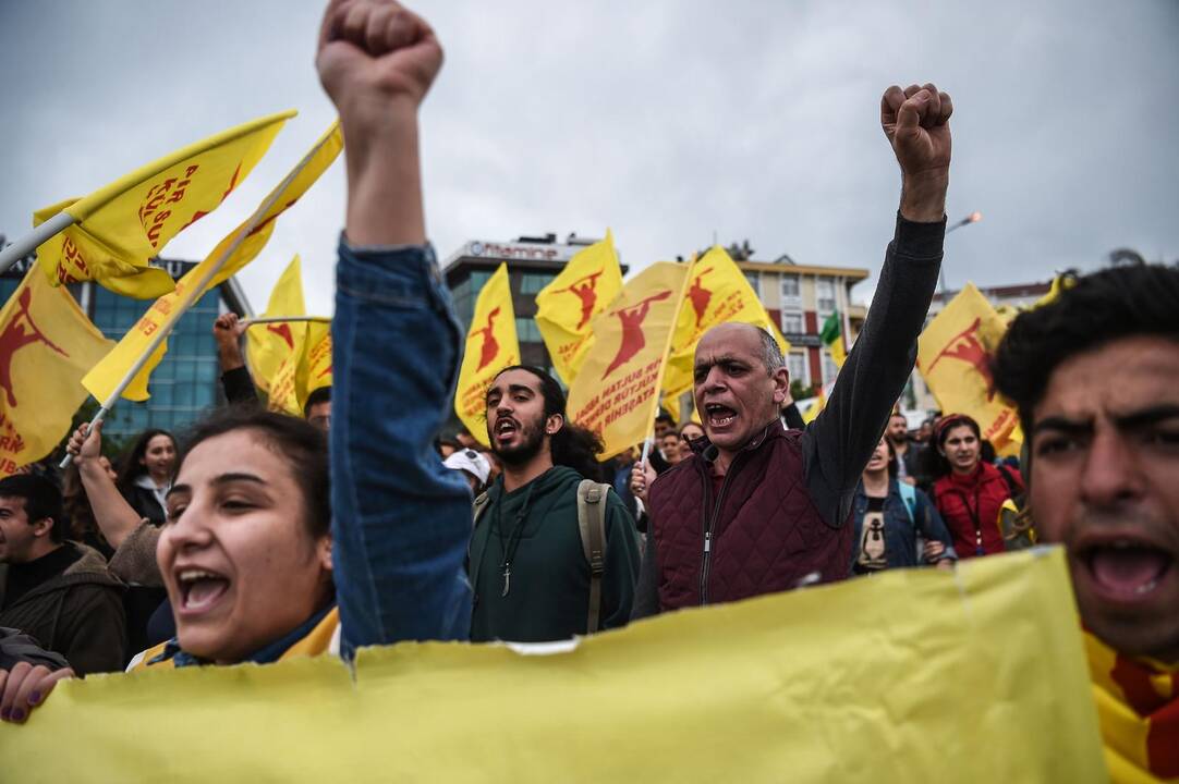 Tarptautinės darbo dienos protestai pasaulyje