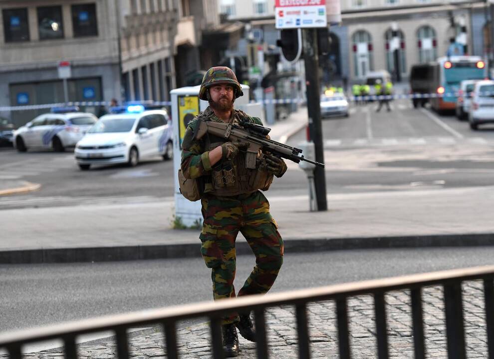 Briuselyje užkirstas kelias teroro išpuoliui