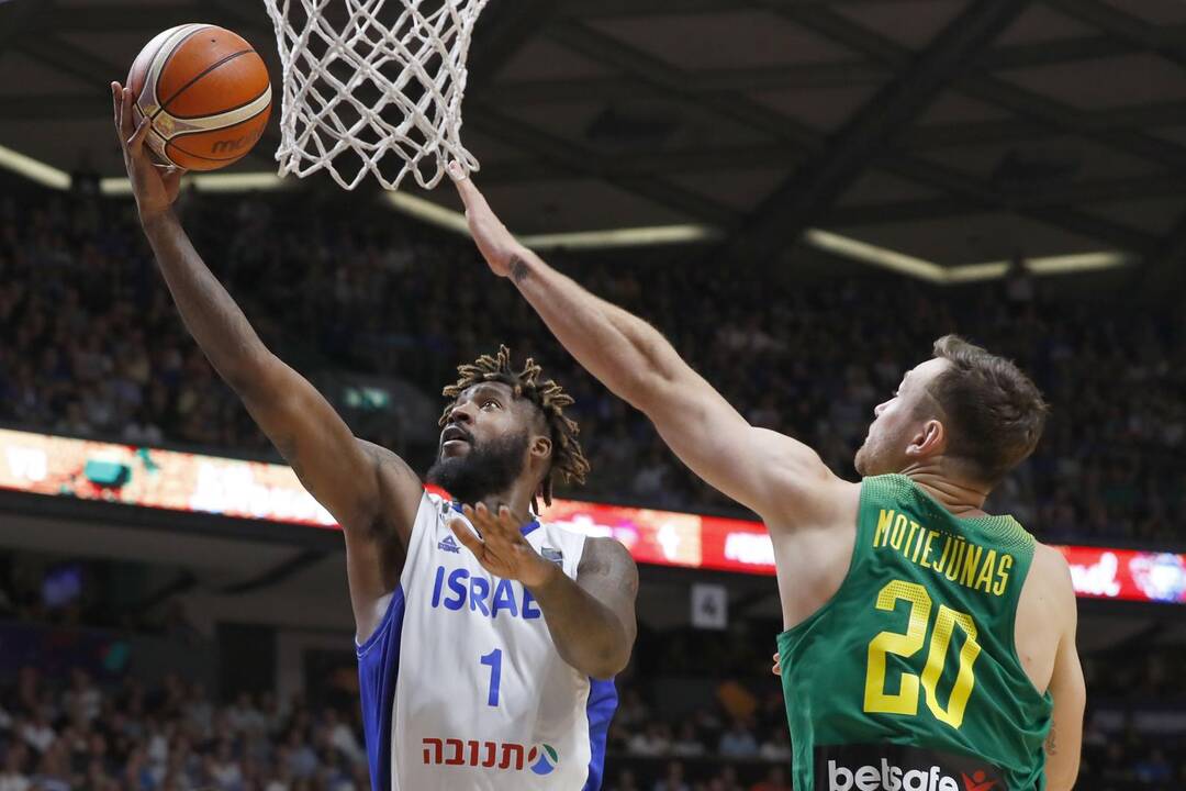 Europos krepšinio čempionatas: Lietuva - Izraelis 88:73