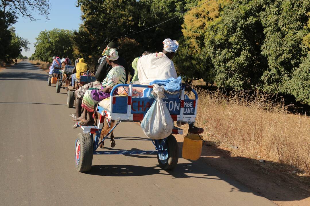 Senuoju Dakaro maratono keliu