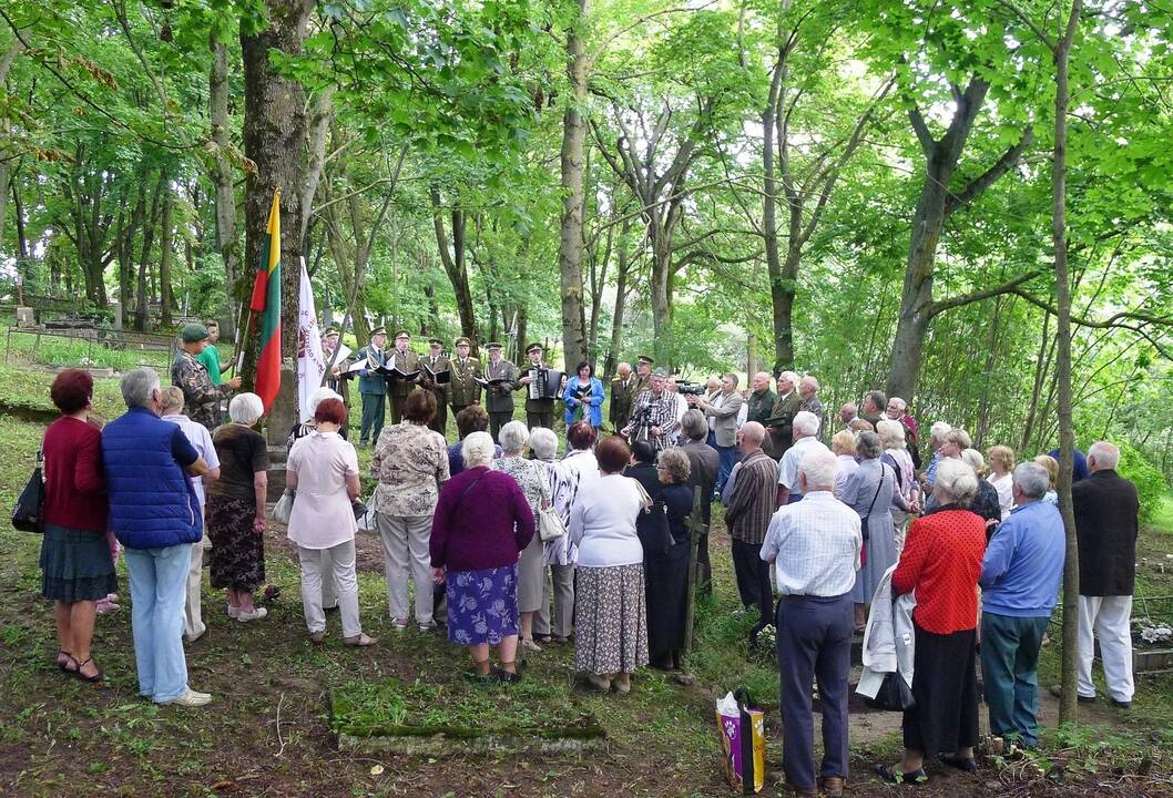 Kovotojų už Nepriklausomybę pagerbimas Aleksote