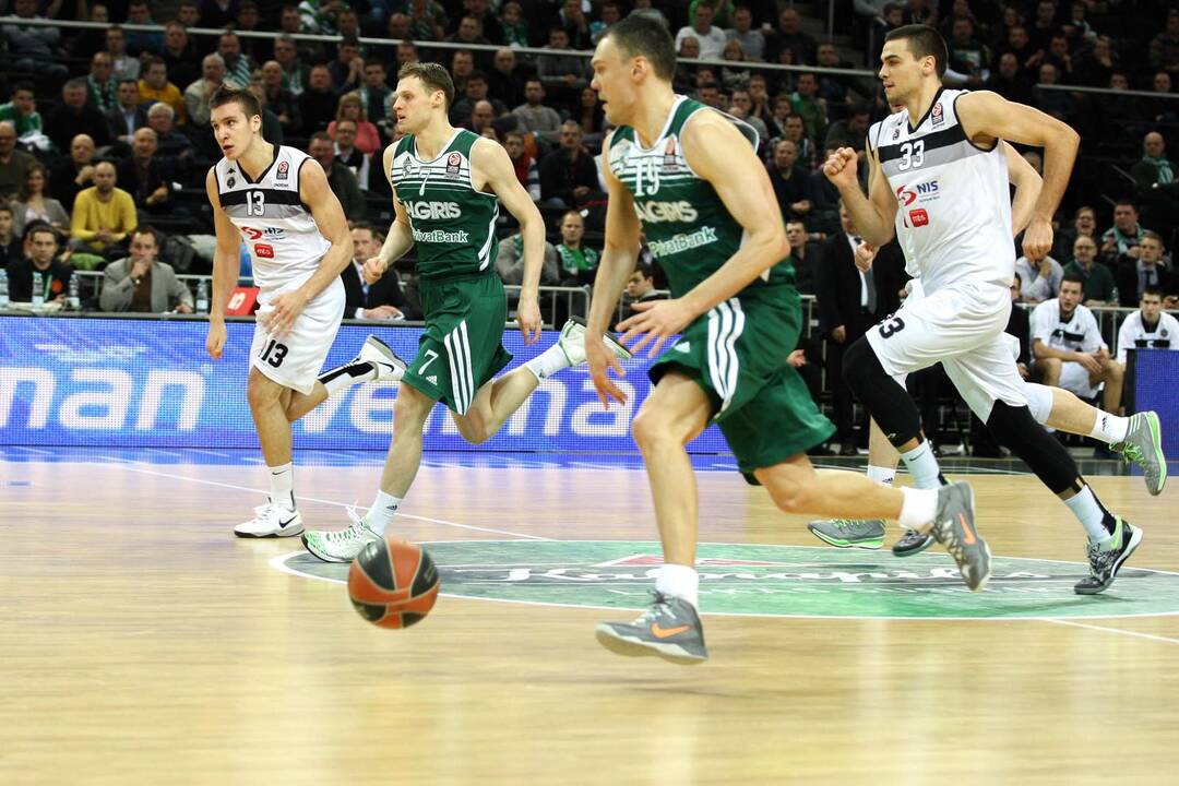 Žalgiris prieš Partizan Nis