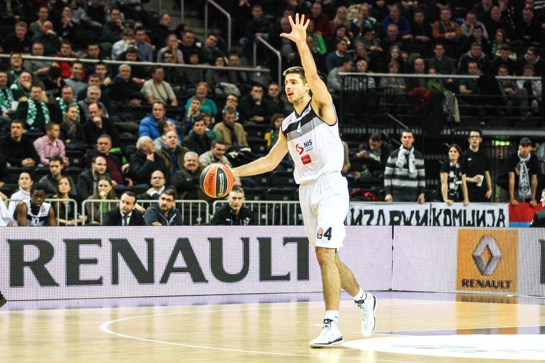 Žalgiris prieš Partizan Nis