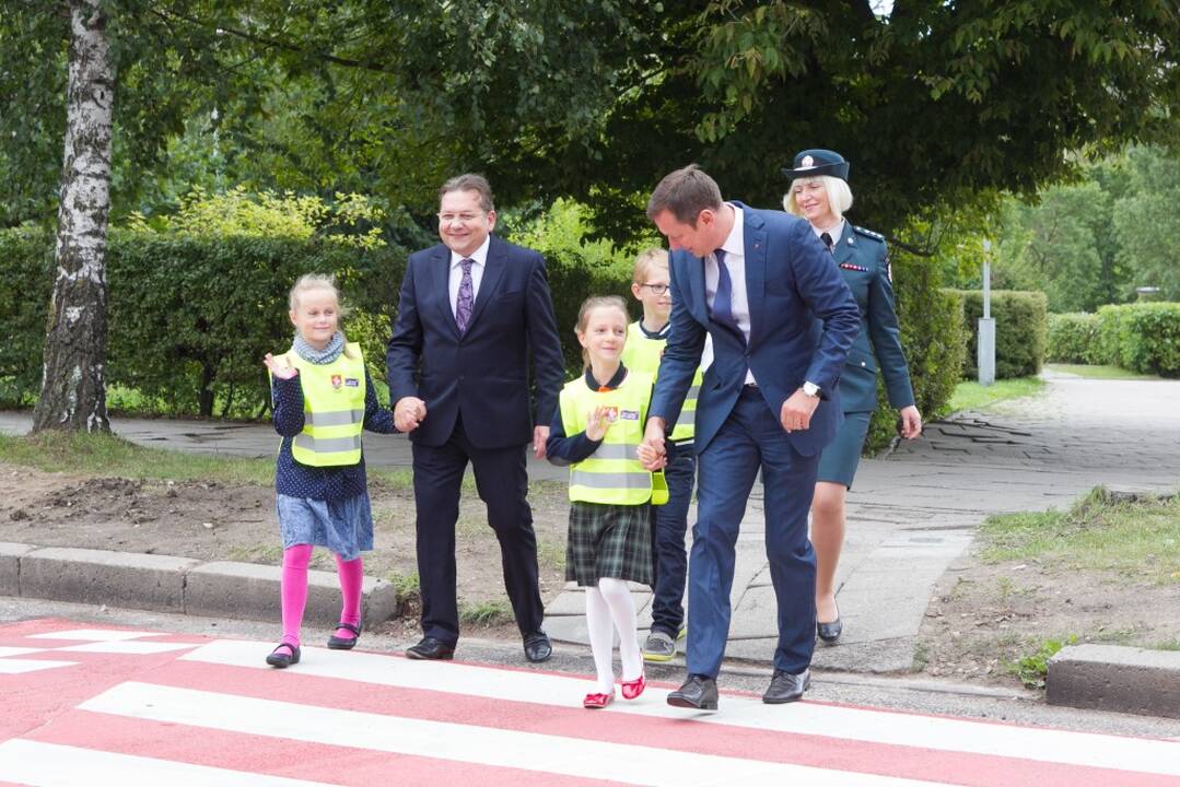 Šeškinėje atsirado nauja moderni pėsčiųjų perėja