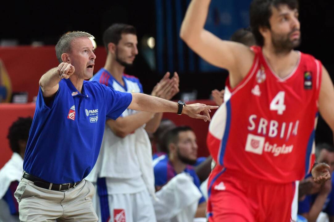 Europos krepšinio čempionatas: Prancūzija - Serbija 81:68