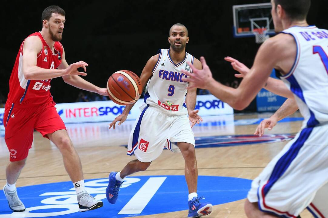 Europos krepšinio čempionatas: Prancūzija - Serbija 81:68