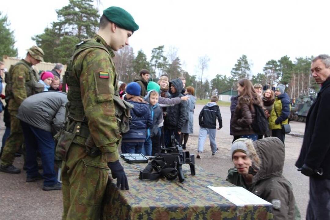 Šauktinių priesaikos ceremonija Rukloje