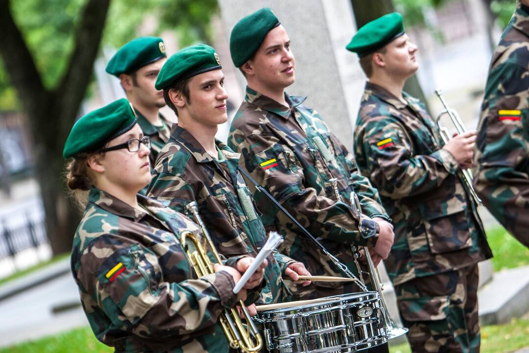 Šaulių sąjungos vado pasikeitimo ceremonija