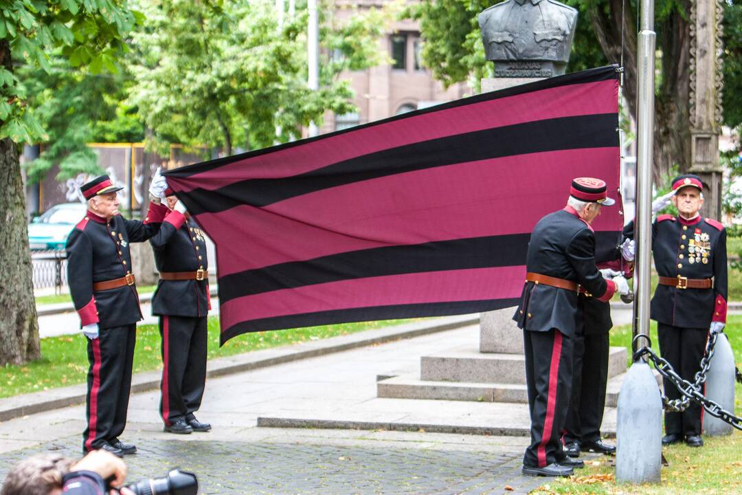 Šaulių sąjungos vado pasikeitimo ceremonija