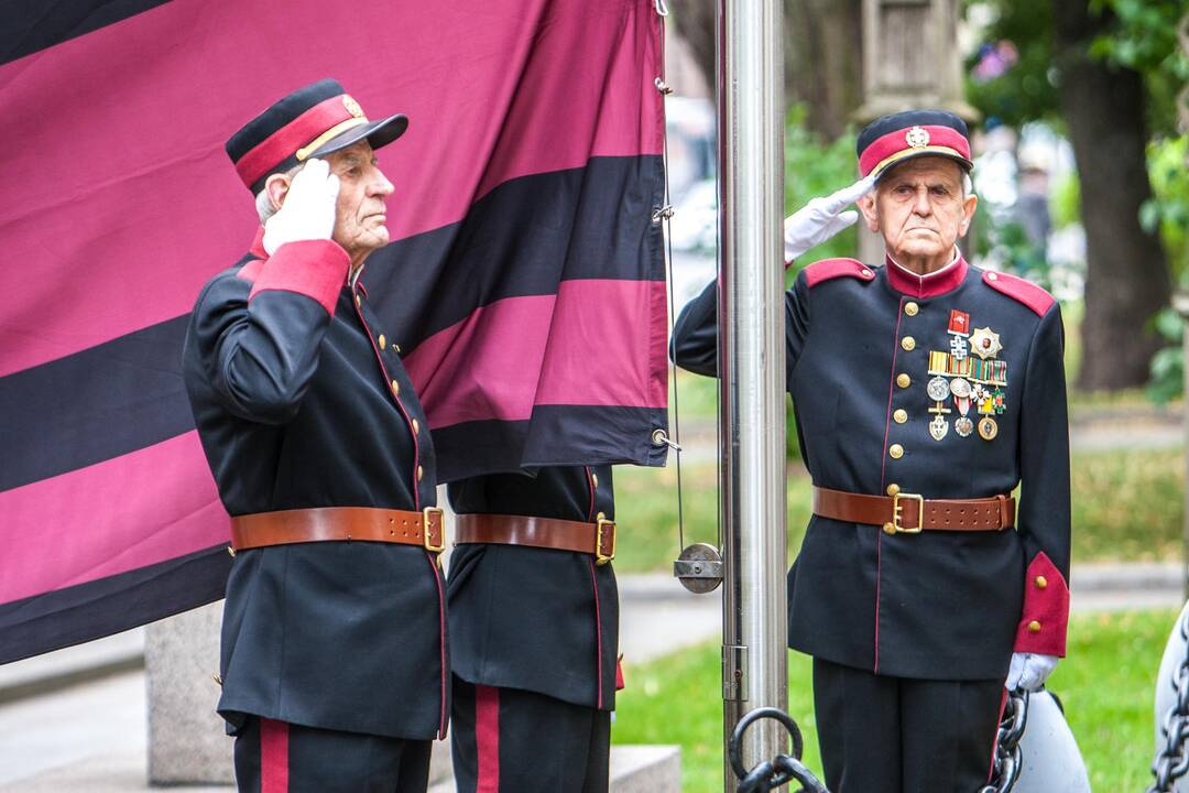 Šaulių sąjungos vado pasikeitimo ceremonija