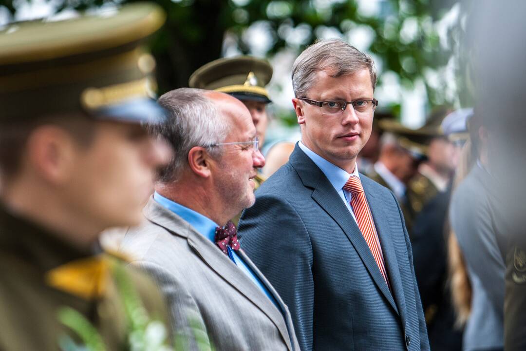 Šaulių sąjungos vado pasikeitimo ceremonija