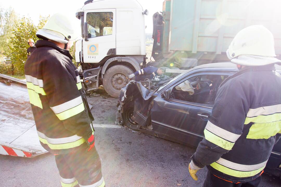 Tragiška avarija Kauno rajone