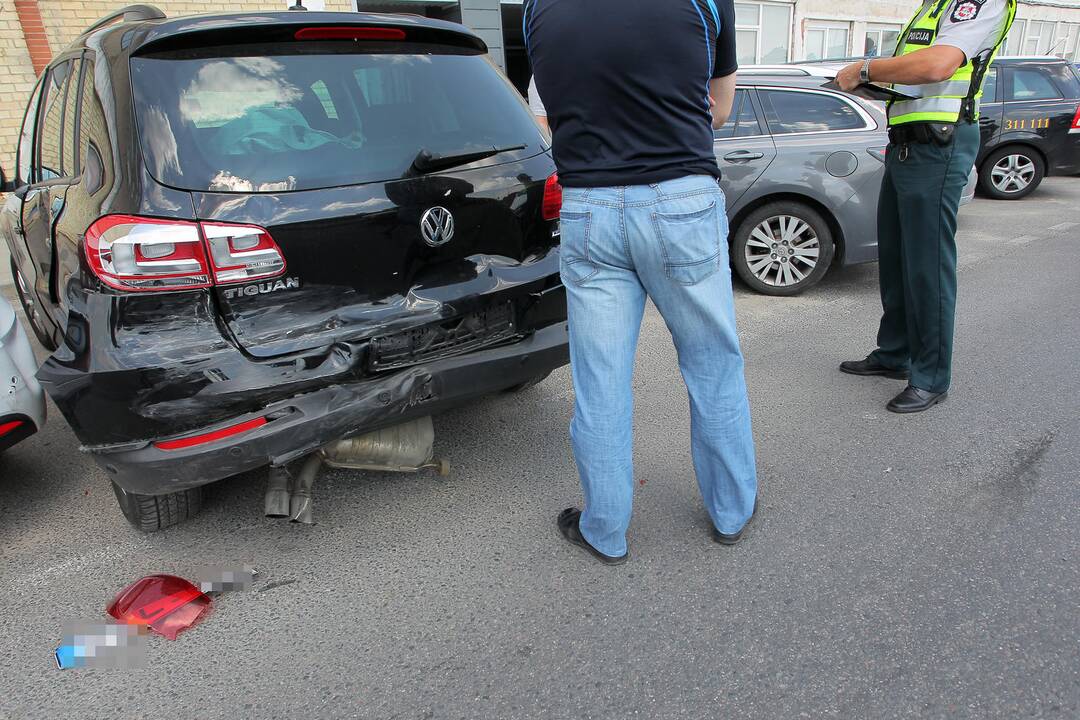 Automobilių susidūrimas Aleksote