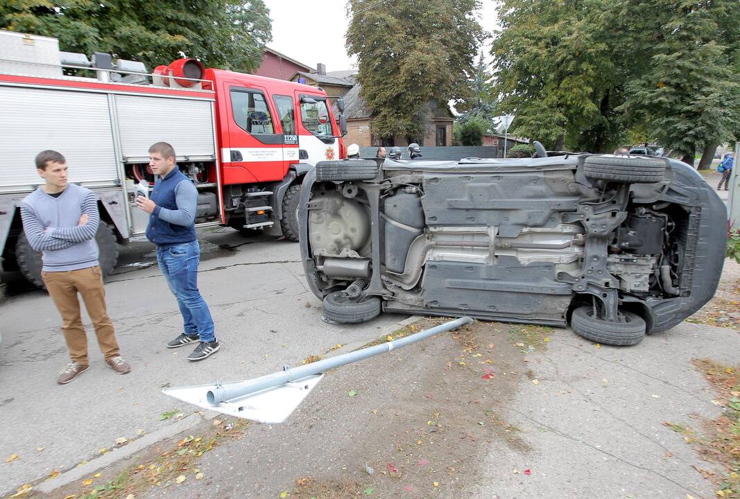 Avarija Zanavykų gatvėje