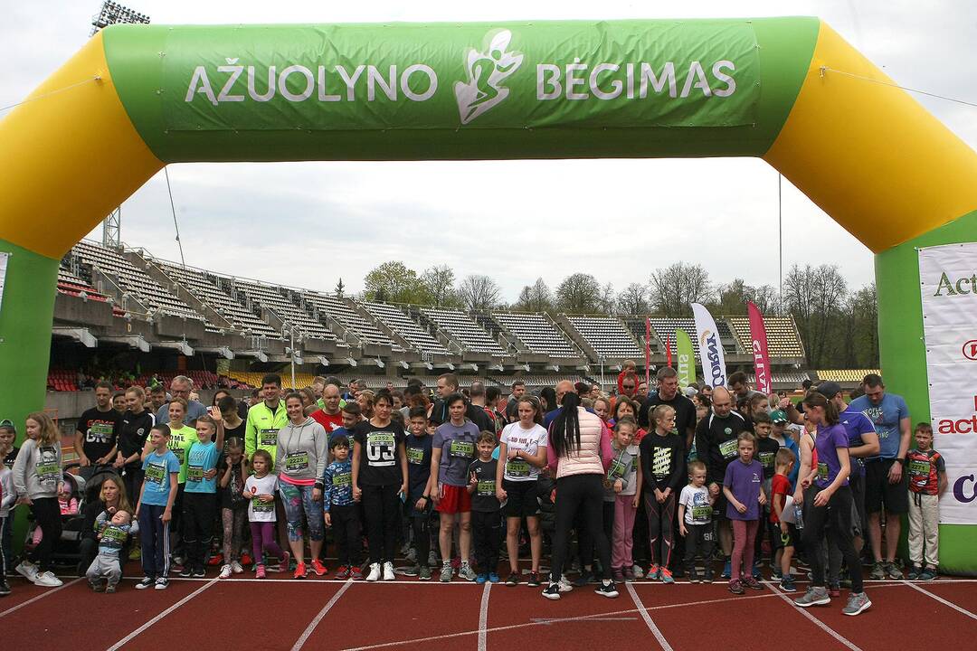 „Ąžuolyno bėgimo“ akimirkos