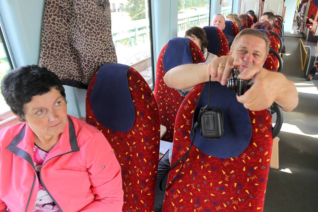Traukiniu iš Kauno į Baltstogę ir atgal