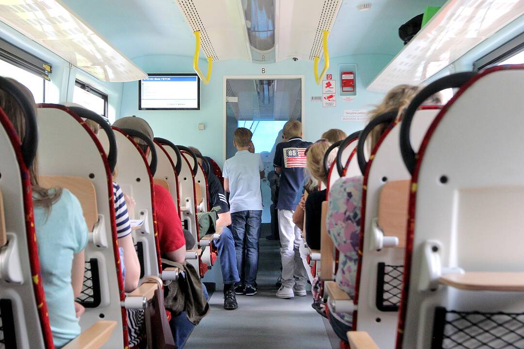 Traukiniu iš Kauno į Baltstogę ir atgal