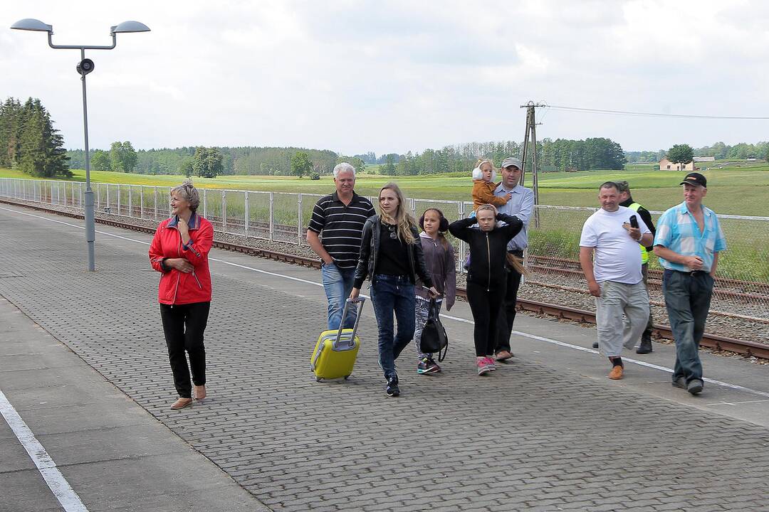 Traukiniu iš Kauno į Baltstogę ir atgal
