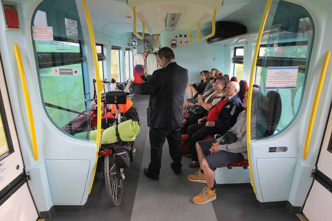 Traukiniu iš Kauno į Baltstogę ir atgal