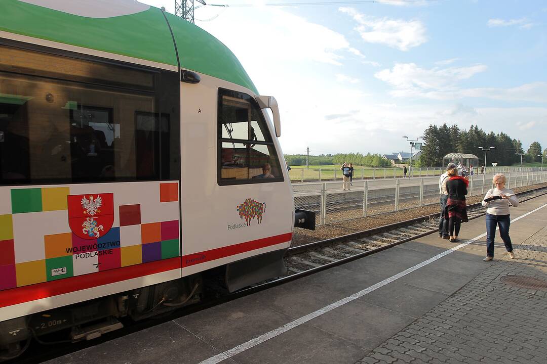 Traukiniu iš Kauno į Baltstogę ir atgal