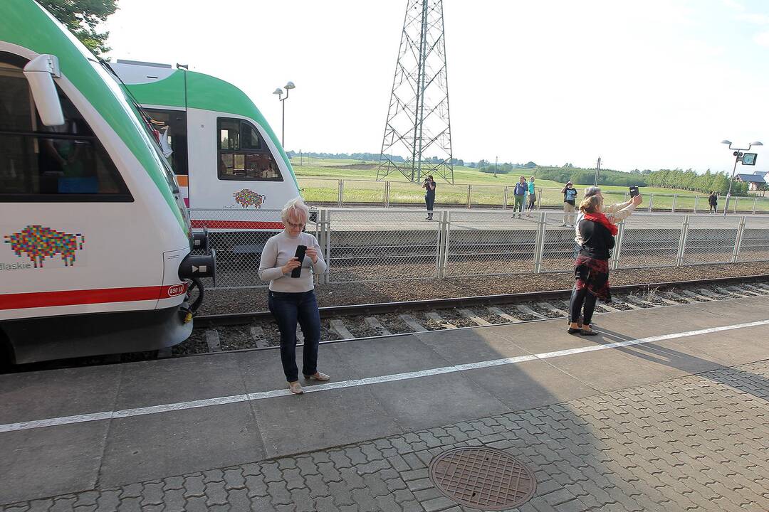 Traukiniu iš Kauno į Baltstogę ir atgal