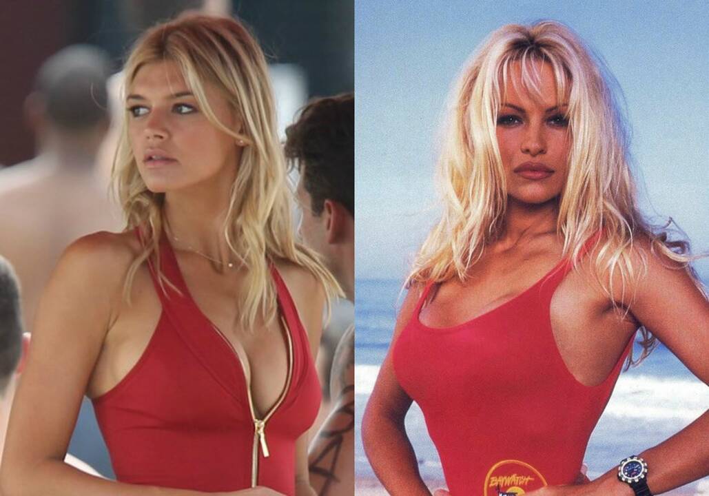 Pamela Anderson ir Kelly Rohrbach