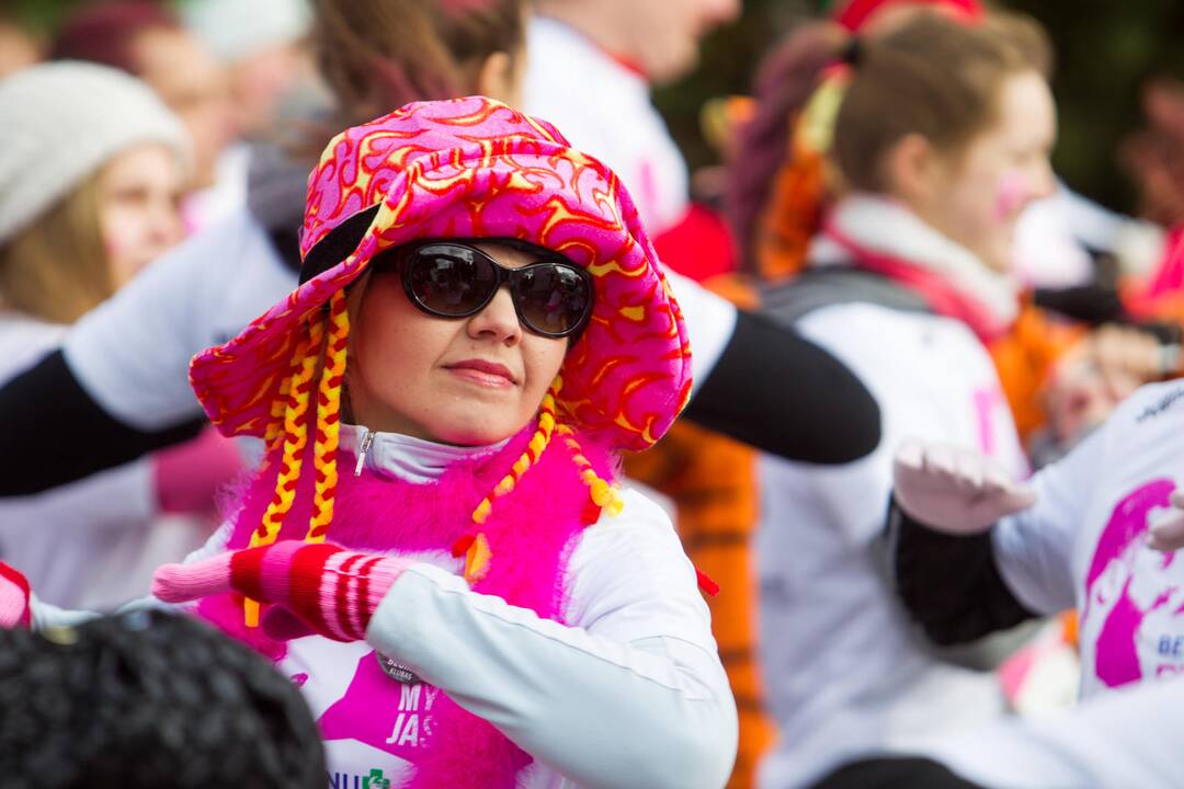 Bėgimas prieš krūties vėžį „Pink RUN“