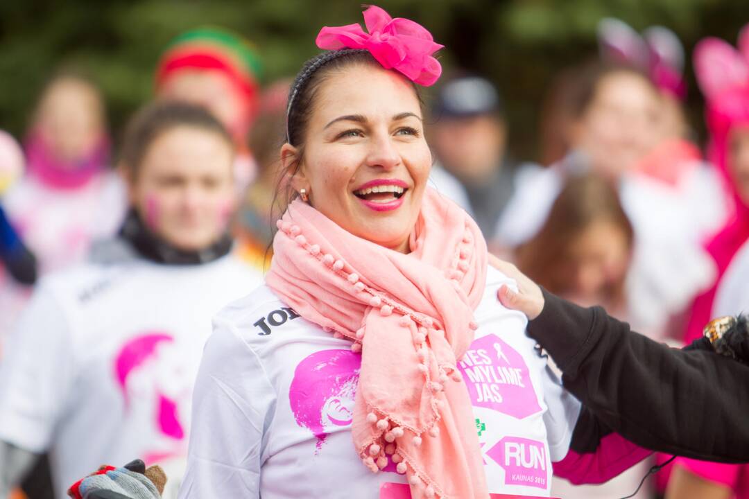 Bėgimas prieš krūties vėžį „Pink RUN“