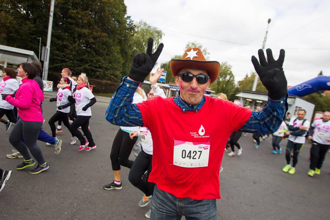 Bėgimas prieš krūties vėžį „Pink RUN“