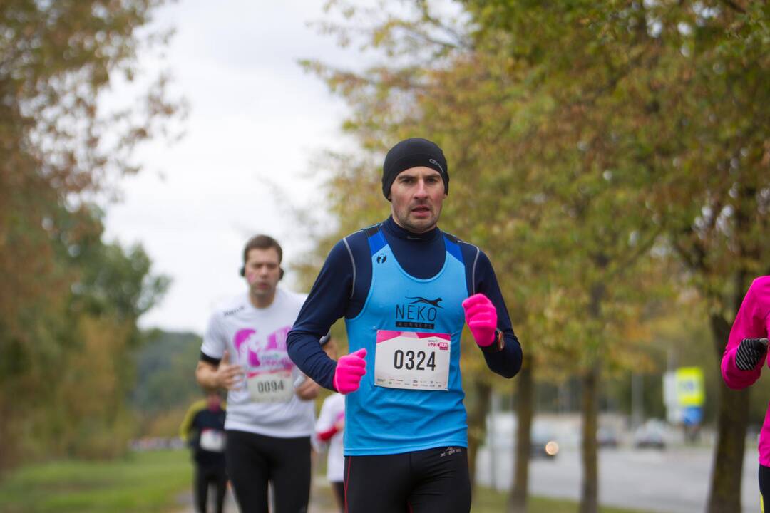 Bėgimas prieš krūties vėžį „Pink RUN“