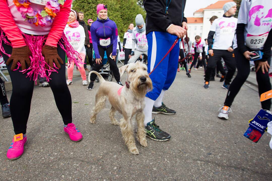 Bėgimas prieš krūties vėžį „Pink RUN“