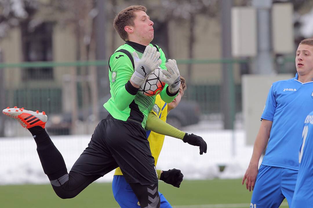 Lietuvos futolo A lyga: Jonavos „Lietava“ – Klaipėdos „Atlantas“ 0:1.