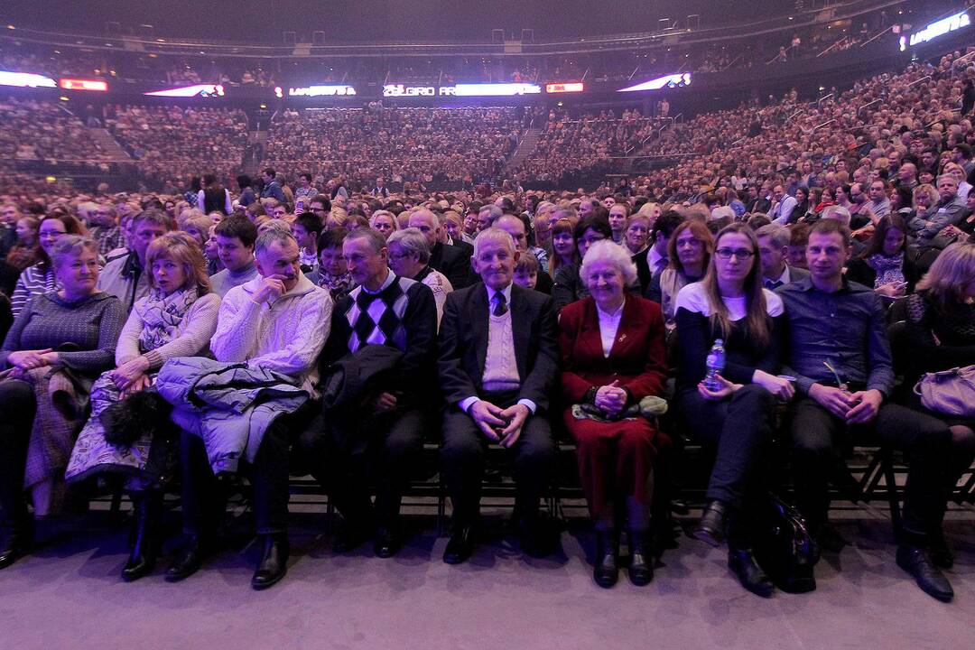 Grupė „Gregorian“ koncertavo Kaune.