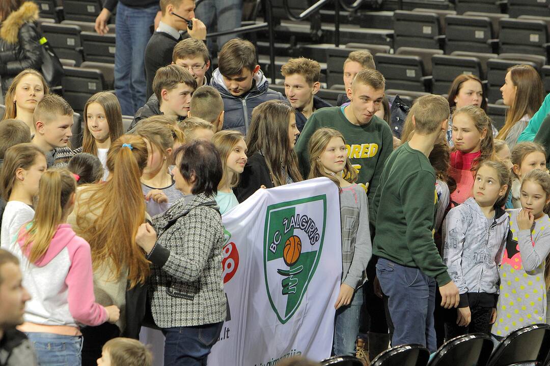 Kauno „Žalgiris“ sudorojo Alytaus „Dzūkiją“ 39 taškų skirtumu.