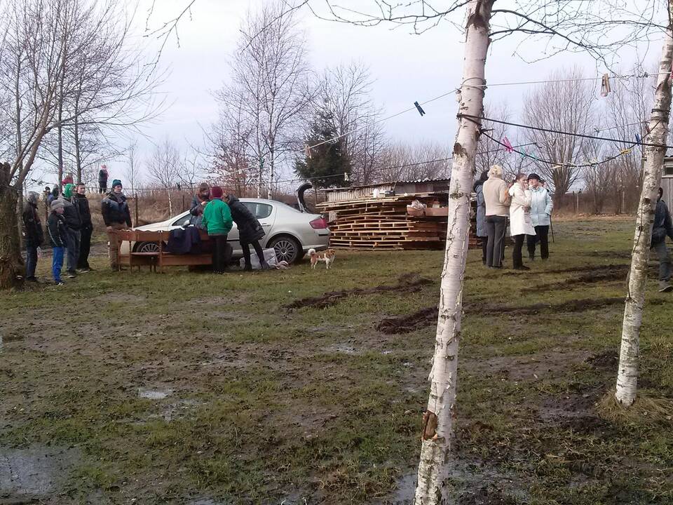 Drevernoje ugnis pasiglemžė gyvenamąjį namą