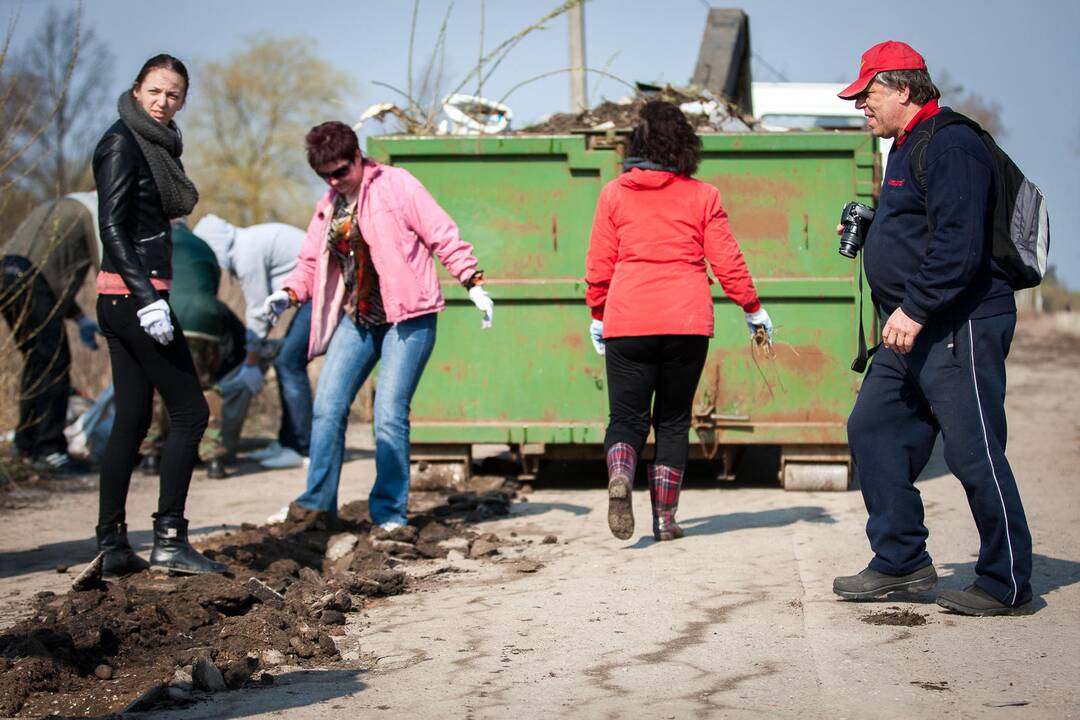 Pavasarinė talka Kaune