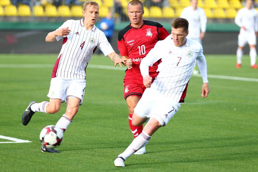 Baltijos taurė: Lietuva – Latvija 1:1