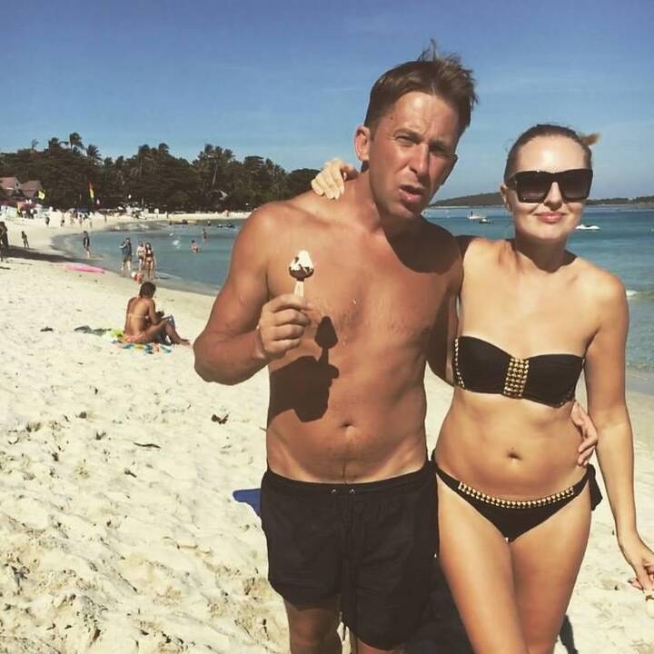 Egidijus Dragūnas ir Eleonora Sebrova