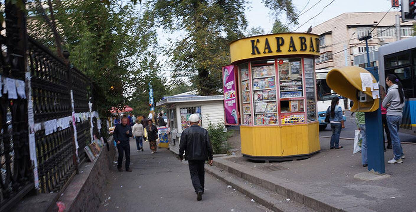 S. Paukščio kelionė po Kazachstaną