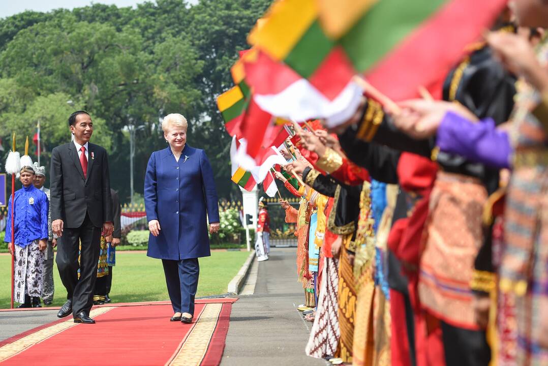 D. Grybauskaitės vizitas Indonezijoje