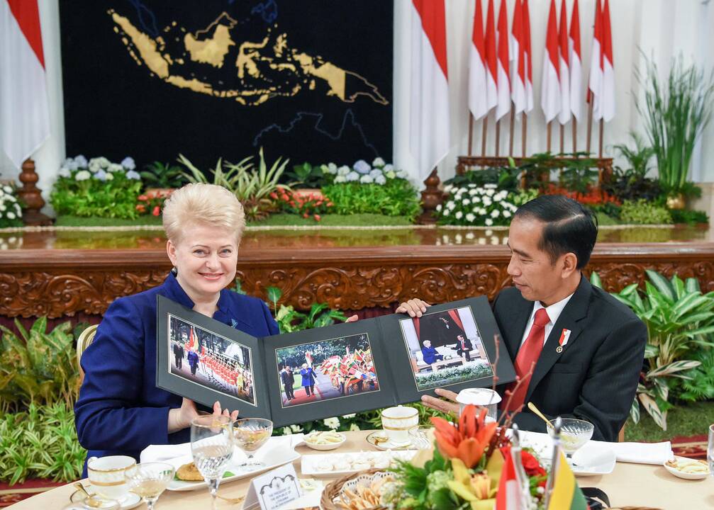 D. Grybauskaitės vizitas Indonezijoje