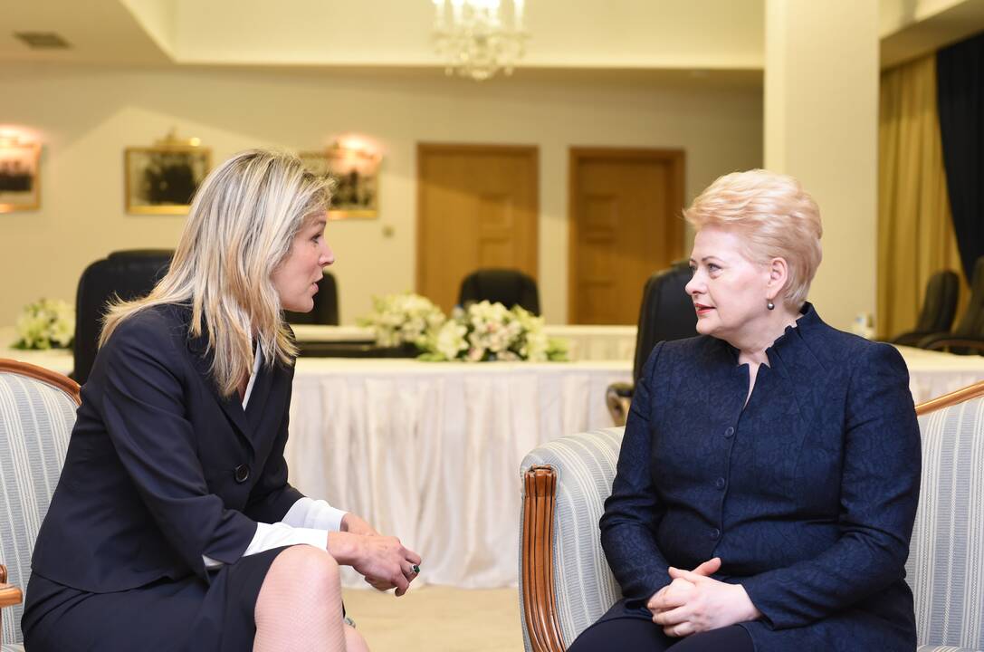 Prezidentė dalyvauja konferencijoje apie moterų teises