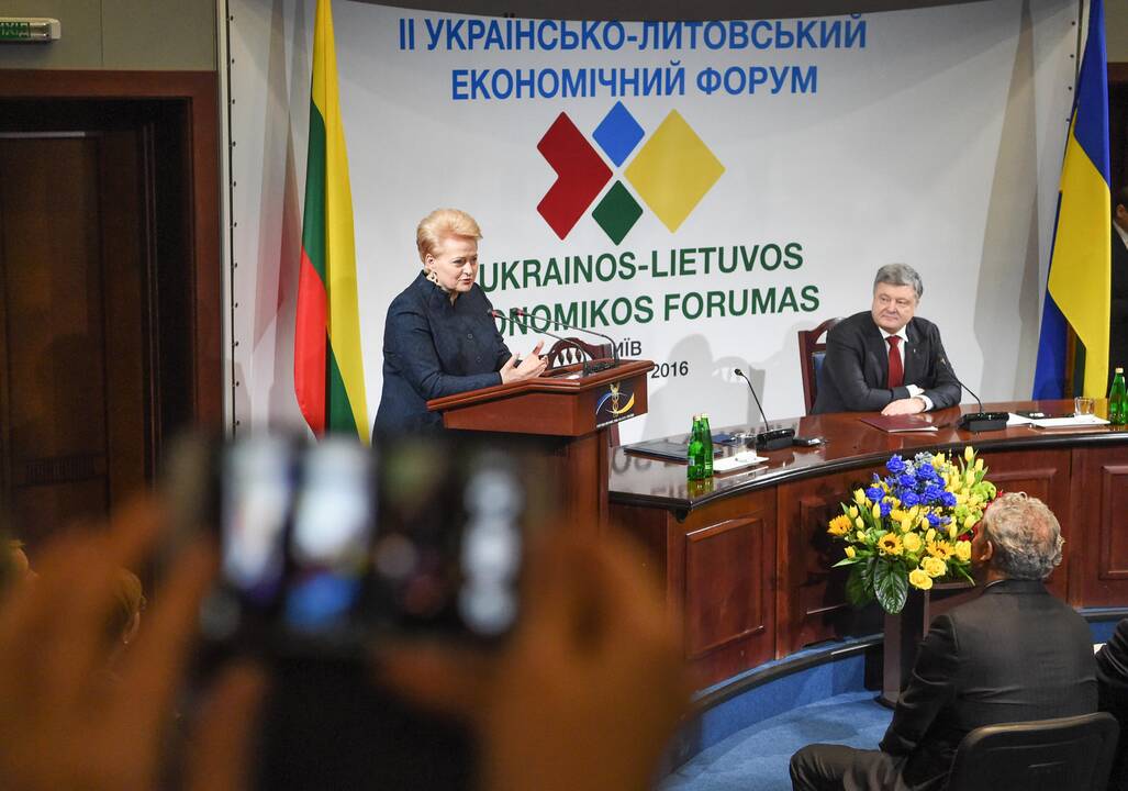 D. Grybauskaitės vizitas Ukrainoje