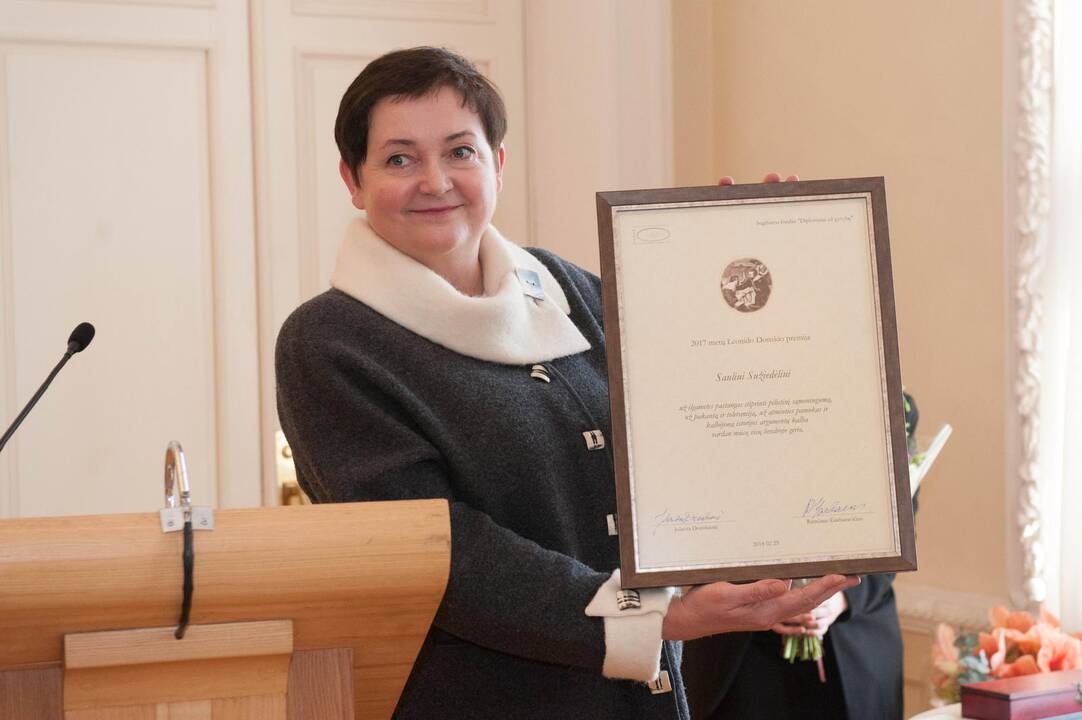 Apdovanotas metų tolerancijos žmogus