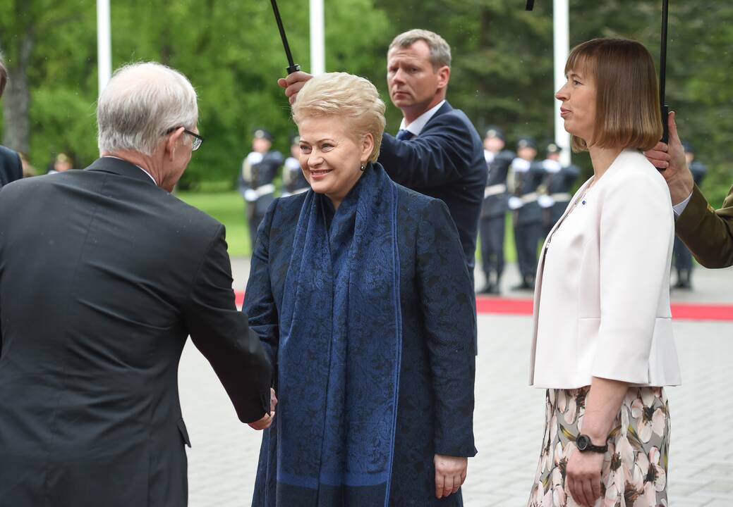 Taline susitiko dvi Baltijos šalių prezidentės