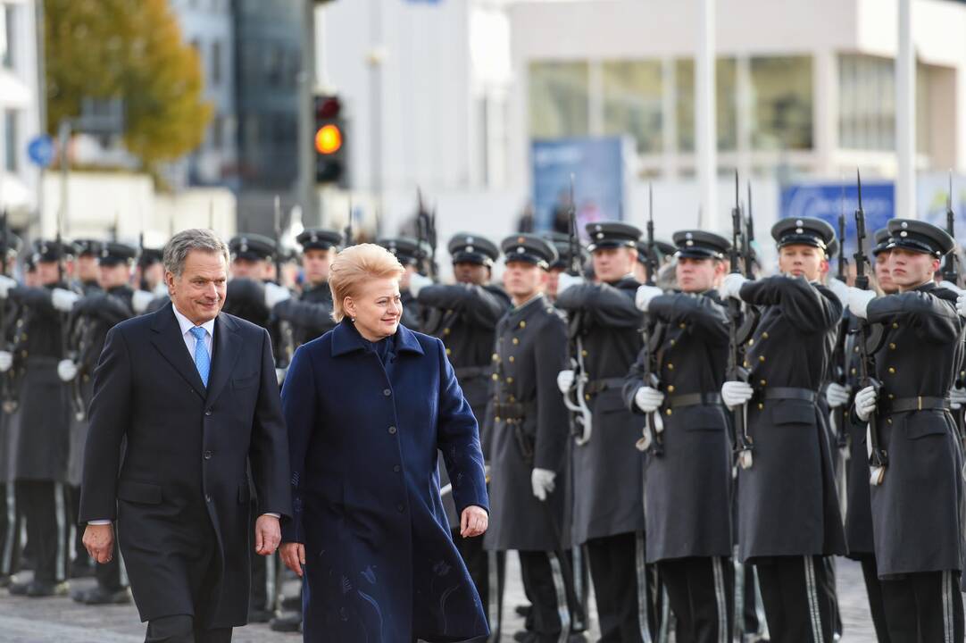 D. Grybauskaitės vizitas Suomijoje