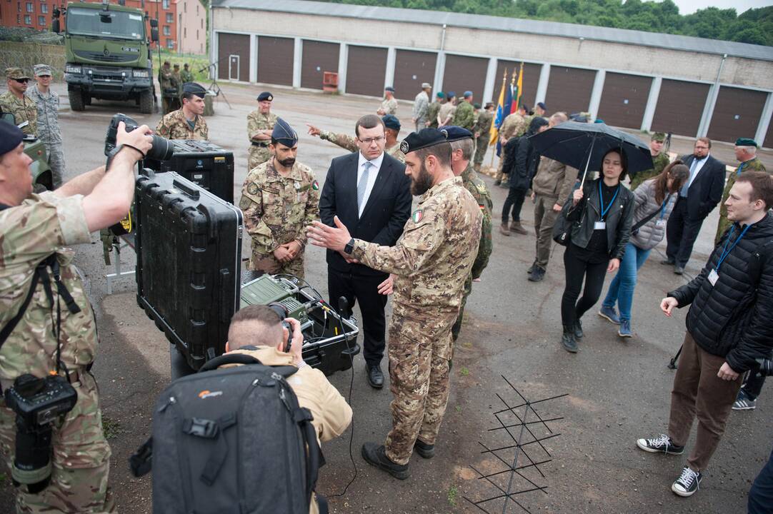 NATO ryšių pratybos Kaune