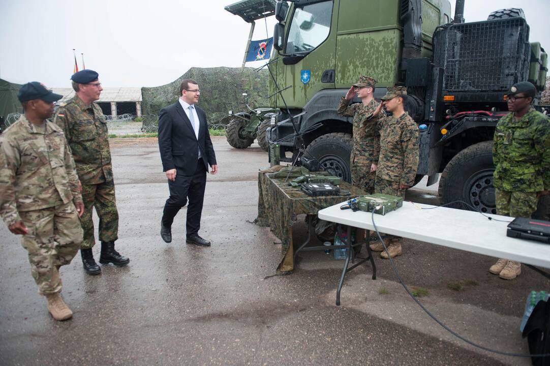 NATO ryšių pratybos Kaune