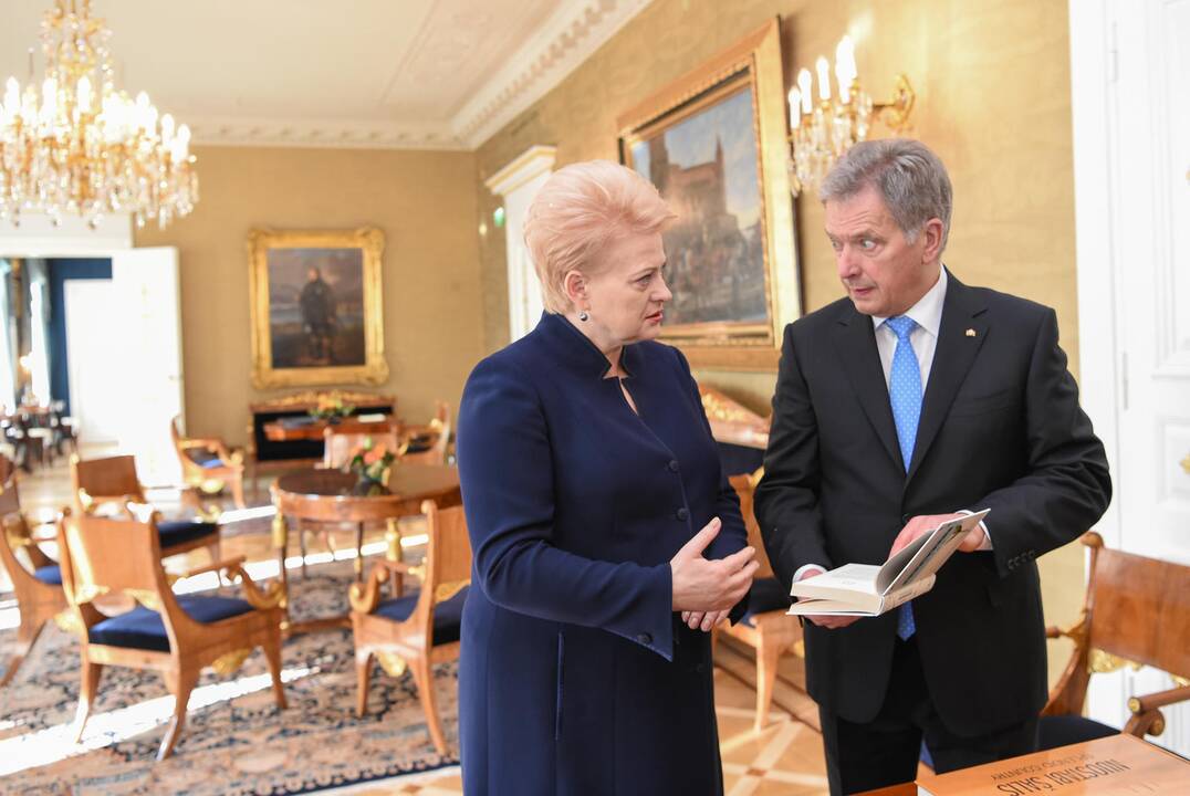 D. Grybauskaitės vizitas Suomijoje